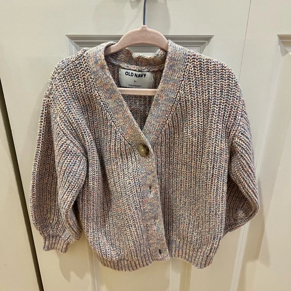 Old Navy Colorful Knit Cardigan - Picture 1 of 2